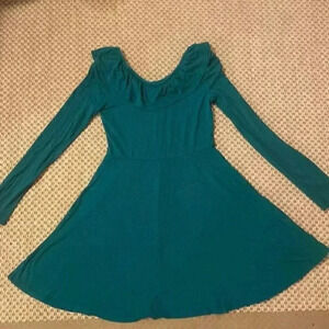 Art Class for Target- green cotton dress.‎ Perfect for fall.
